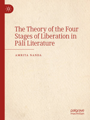 cover image of The Theory of the Four Stages of Liberation in Pāli Literature